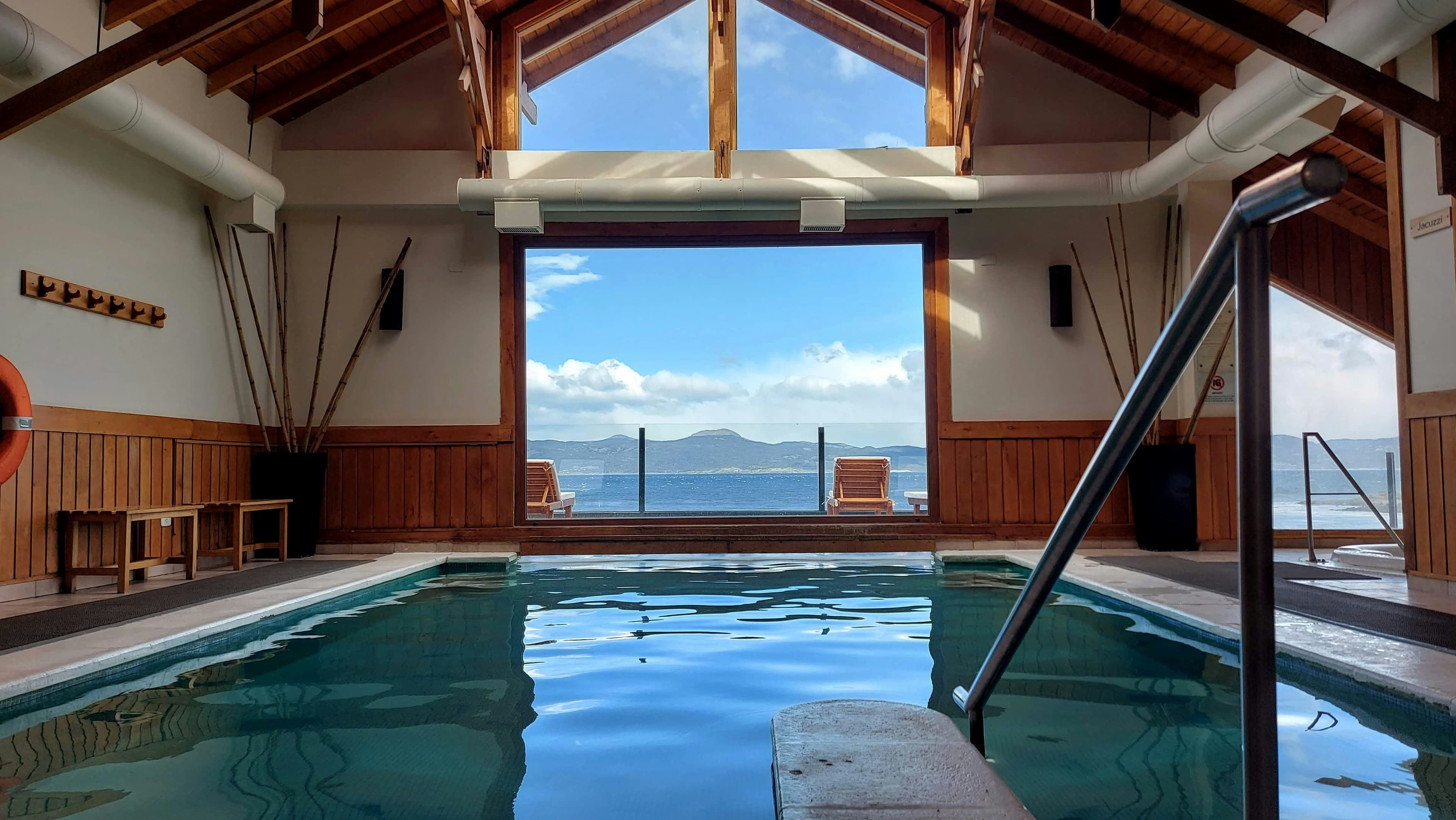 Luxury wellness retreat facility with premium amenities