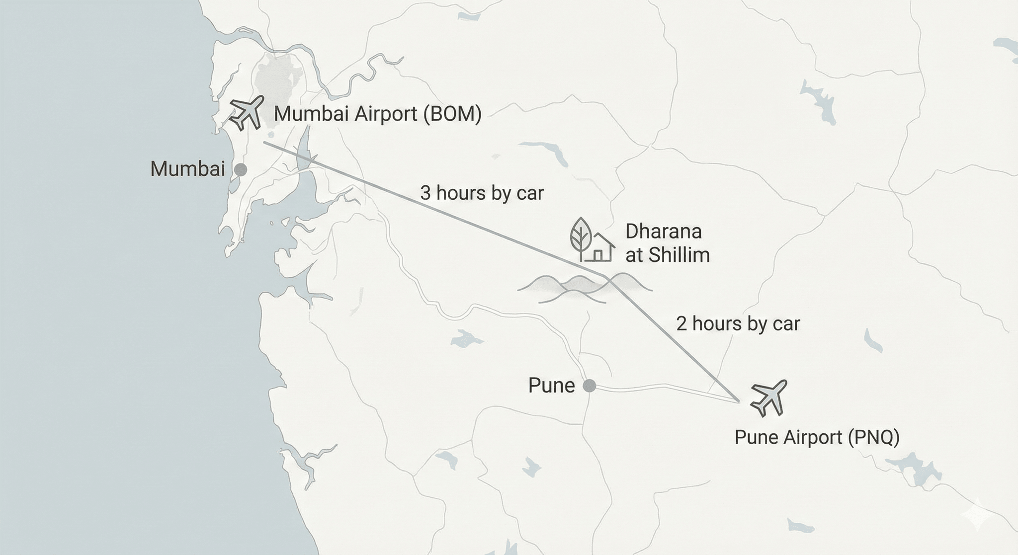 Location - Dharana at Shillim